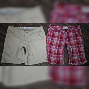 Y2K SUMMER BUNDLE Aeropostale Low-Rise Cargo & Bermuda Shorts - Size 4